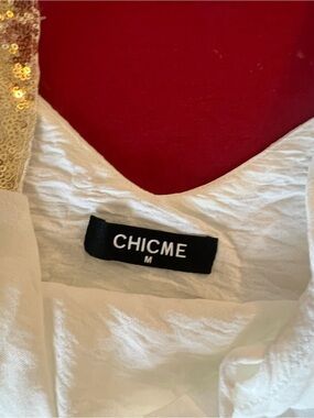 CHICME White Short Sleeve Tee - Women's Casual Top